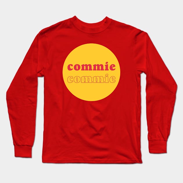 Commie / Communist Long Sleeve T-Shirt by Football from the Left